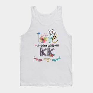 Love Being Called Kk Happy Mother's Day Tank Top